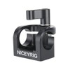 NICEYRIG 15mm Rod Clamp Single Rod Clamp with 1/4 Screw