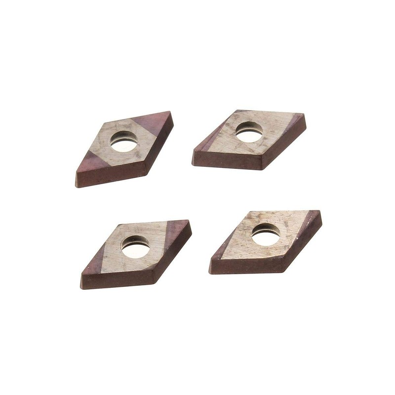 KATSU Lathe Turning Cutting Tool Set with 4PCs Indexable Inserts