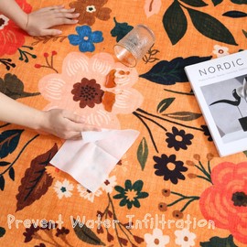 Rugcomf Runner Rug for Hallways Kitchen Runner Rug Non Slip 2'6''x8' Washable Runner Rugs with Rubber Backing Soft Floral Carpet Runner for Hallways, Kitchen, Laundry, Bedroom, Bathroom(Yellow)