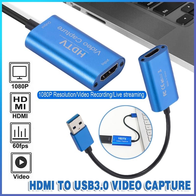 Ultra-High-Definition HDMI to USB3.0 Video Capture Card - Supports 4K/1080P