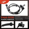 A-Premium Sensor de velocidad de rueda ABS compatible con modelos