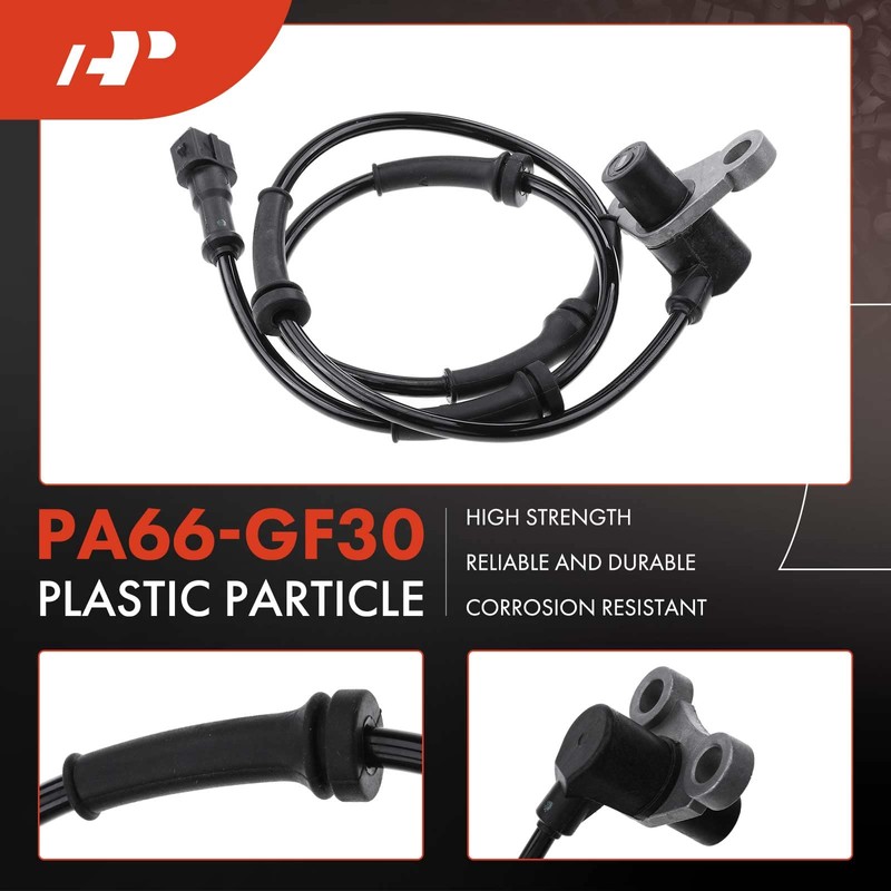 A-Premium Sensor de velocidad de rueda ABS compatible con modelos