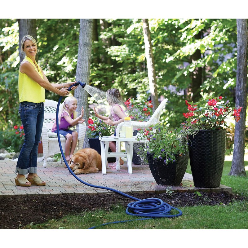 Dramm ColorStorm Premium Rubber Garden Hose, No Kink, Leak Proof