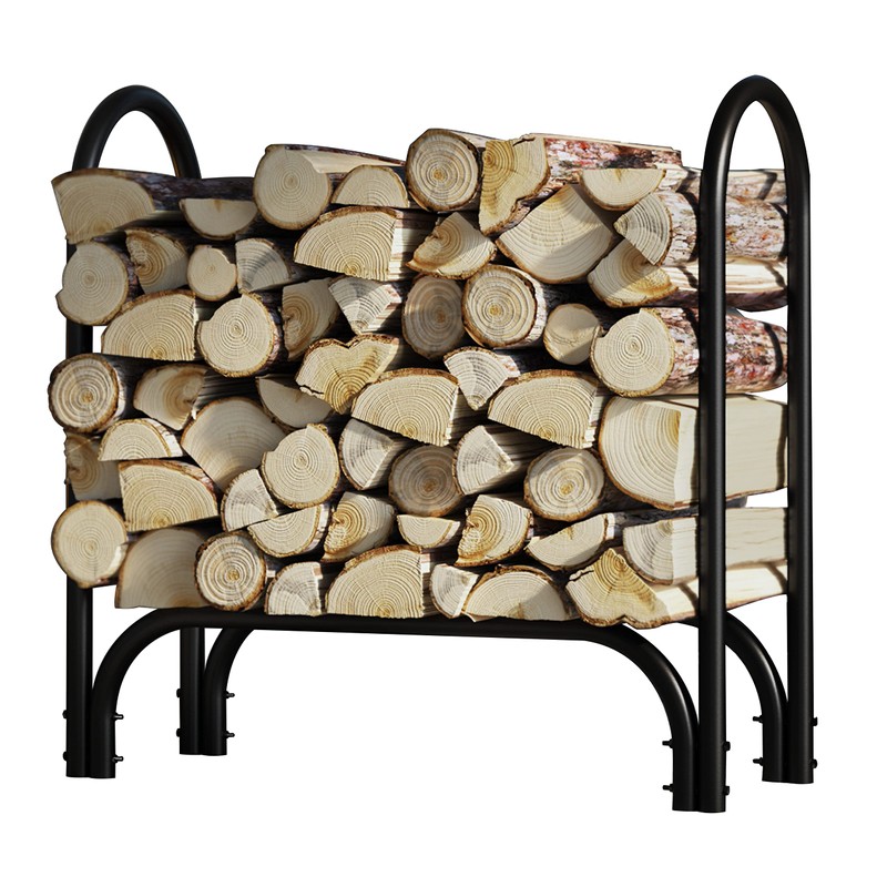 Fire Beauty Firewood Rack Log Holder,Log Storage Holder,Storage Rack,Firewood Stacker