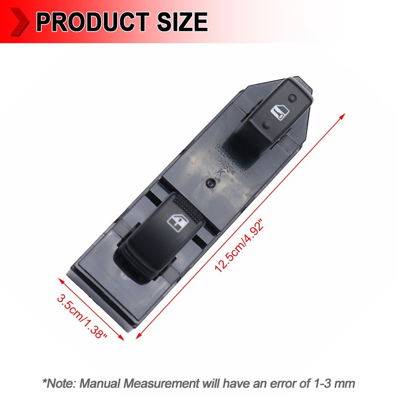 93575-2E100 Power Window Switch, Front Right Side Door Power Window