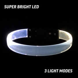 8-Pack Magic Led Wristbands: Couple Bracelets, Running Lights for Runners, Bright LED Wristbands & Light Up Bracelet - Glow in The Dark Bracelets - Flashing Light up for Concerts