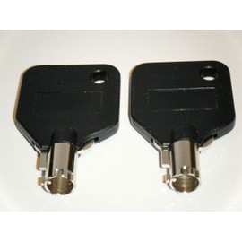 Gladiator GarageWorks 2 F21 Keys, Silver, Fits Gladiator GarageWorks Toolbox Tool Chest with Black Key Covers