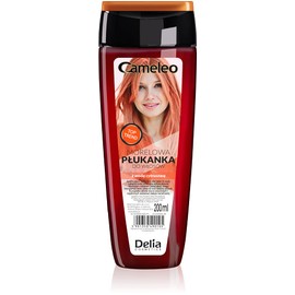 Cameleo Apricot Rinse with Citrus Water, Semi-Permanent Hair Colour, Red Tones without Yellow Discolouration, for Blonde, Grey and Bleached Hair, Colour and Hair Care, Paraben-Free, 200 ml