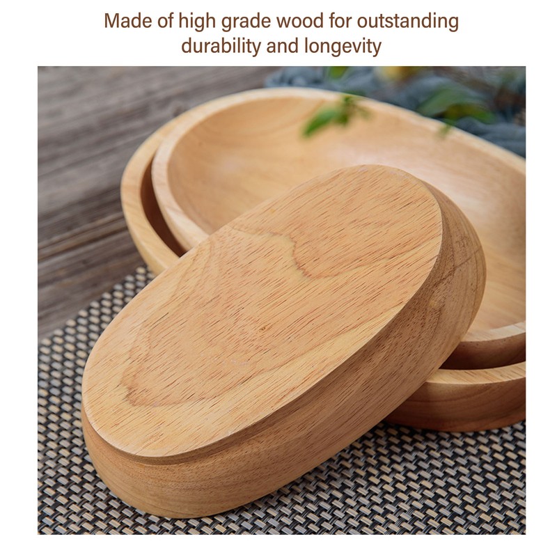 Salad Bowl Versatile Smoother Stylish Durable Easy Cleaning Boat Shaped