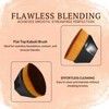 Flat Top Kabuki Concealer & Foundation Brush – Vegan, Cruelty-Free
