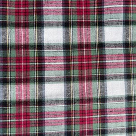 Flannel Fabric by The Yard | 60" inches Wide Flannel Fabric | 100% Cotton Flannel Fabric for Baby Blanket, PJ, Shirt, Cloth Flannel Craft Fabric - Multi Flannel Fabric - 2 Continuous Yard