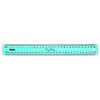 3X Tinted Flexi Ruler 30cm (Assorted Colours)