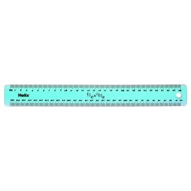 3X Tinted Flexi Ruler 30cm (Assorted Colours)