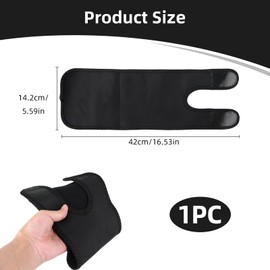 Upper Arm Compression Sleeve, Adjustable Splint for Biceps and Elbow Tendonitis, Comfortable and Breathable Support for Men and Women, for Sports and Recovery After