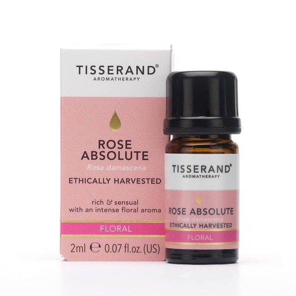 Tisserand Aromatherapy ROSE ABSOLUTE Ethically Harvested, 2ml
