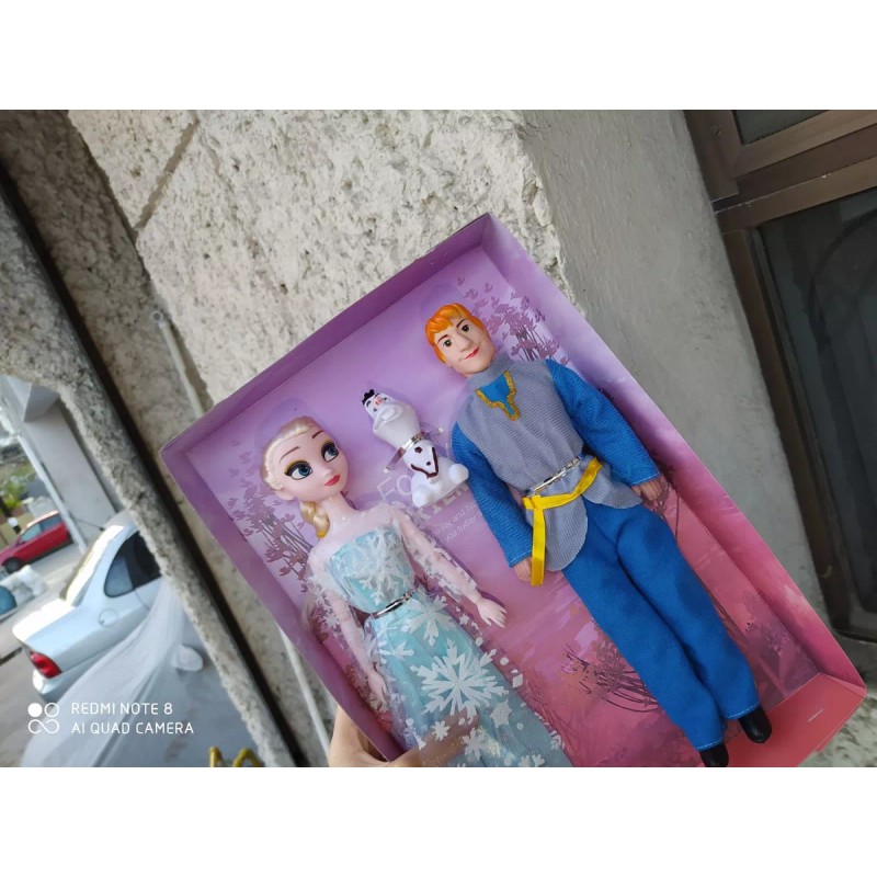 KH Muñeca Elsa Ana Froze Juguete Regalos Niñas Fashion Navidad