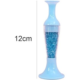 Blue 5D Diamond Painting Pen, Flower Pot Shaped Comfort Grip Standable Ergonomic Point Drill Pen for Diamond Painting and Nail Art, Diamond Painting Kits and Accessories, Diamond Painting Kits