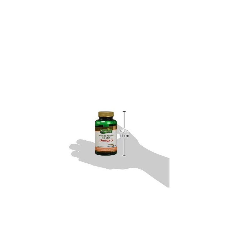 Nature's Life Aceite de Pescado Omega 3 65 Cápsulas