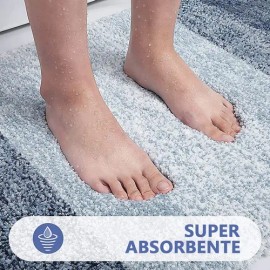 Tapetes De Baño Suave Y Absorbente Antideslizante 50x76cm                                                                                             