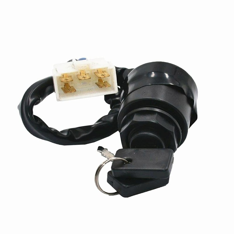 JJFENG 27005-0011 Ignition Switch with Key for Kawasaki Mule 4000