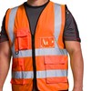 KPTN Hi-Vis Executive Safety Vest | High Visibility Reflective Workwear
