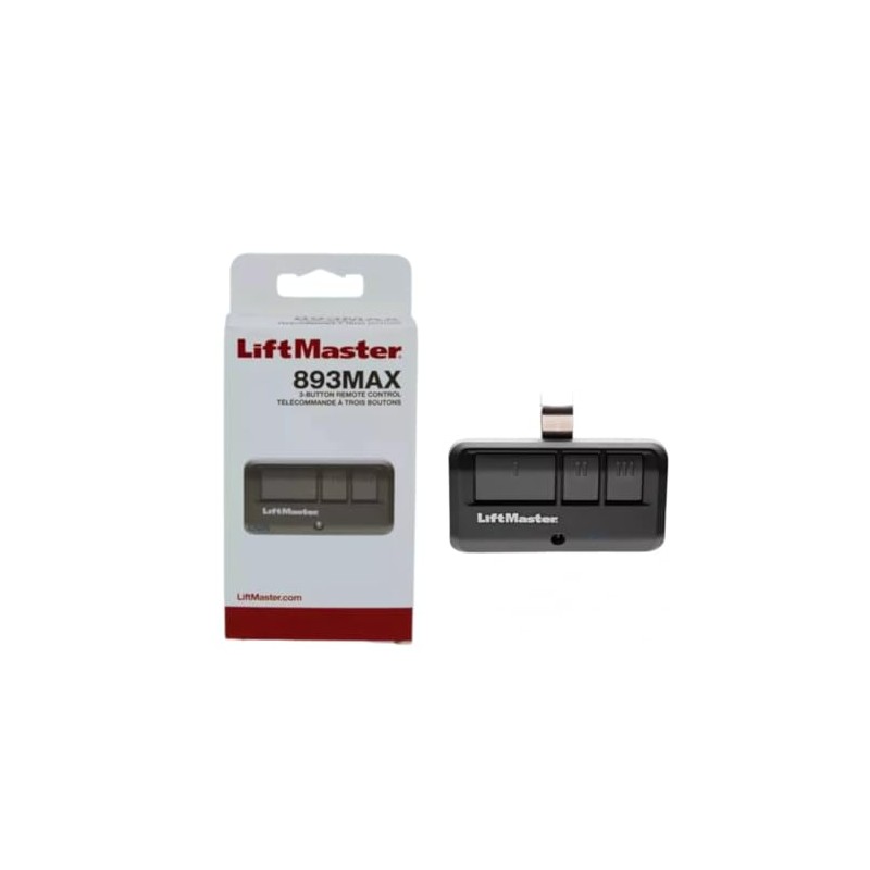 Control 893 MAX Multifrecuencia Motores De Garage