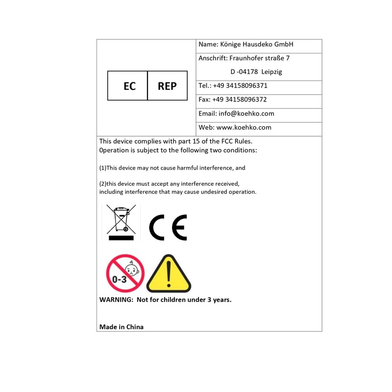 Köhko Decorative Stone Cover Stone for Transformer / Socket Hiding