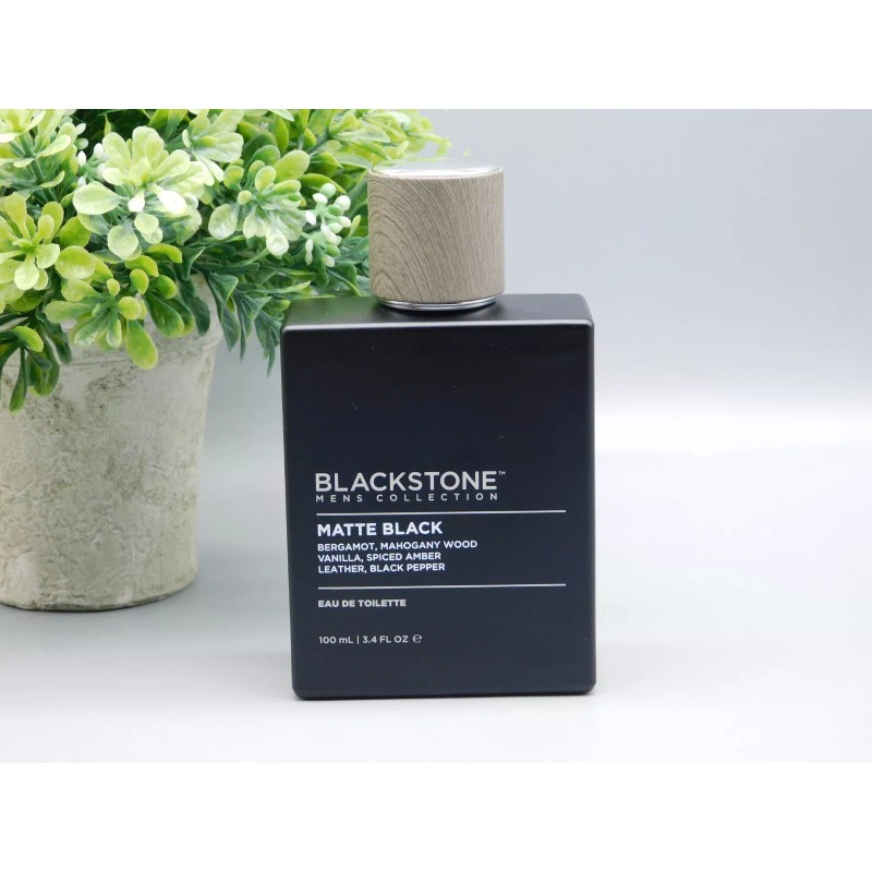 Blackstone Matte Black Eau de Toilette Spray 3.4 oz New