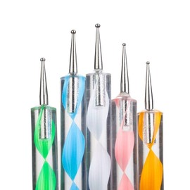 DEZIINE® Ball Styluses Dotting Tool Set for Embossing Pattern Clay Sculpting, Nail Art.