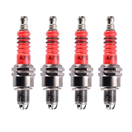 GOOFIT 3 Electrode A7TC Spark Plug Replacement for 50cc 70cc 90cc 110cc 125cc 150cc Scooter Dirt Pocket Bike ATV Moped Quad Go Kart