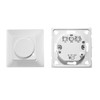Huber Motion 180° Motion Detector, White, Recessed, Flush-Mounted, Energy-Efficient