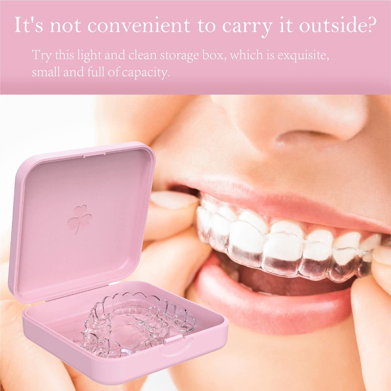 Retainer Case, ARGOMAX Aligner Case, Braces Box, 2 Piece Orthodontic