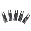 ZSHJG 50pcs Archery Plastic Arrow Nocks 5/16" Plasticnock Arrow Tails