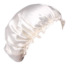 LIKE FIRY Night Cap, Hair Cap, For Beautiful Hair, Long Hair, For Sleeping, Headwear, Prevents Scratches, beige, L