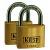 Kasp 125 Premium Brass Padlock - 30 Millimeters - Twin
