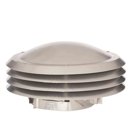 GAF Master Flow 7 in. to 9 in. Aluminium Versa Cap with Adjustable Clamp Design - Heavy Duty Aluminium Construction - 7090