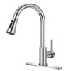 Kitchen Faucet with Pull Down Sprayer,Kitchen Sink Faucet with Sprayer,High