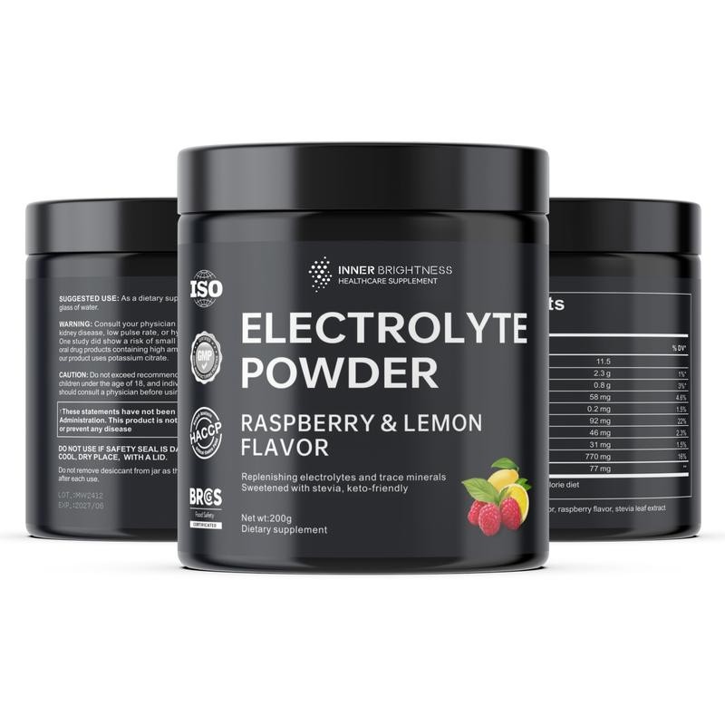 Daily Electrolyte Drink for Endurance & Energy Supplement– Raspberry &