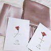 Yumeno Silk Pillowcase 100% Silk, Double-sided Type, 16.9 x 24.8