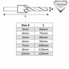 Corintian HSS Countersink Drill Bit Diameter 3 to 10 mm,