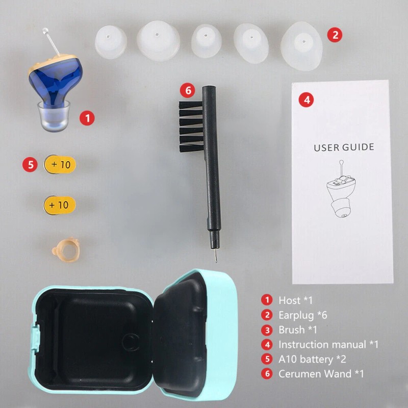 Unbranded Digital Invisible Hearing Aids For Adults Seniors Sound Voice