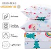 JSD Christmas Kids Sheet Set Twin Size, 3 Piece Stars