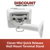 DCCStands Clover Mini Wall Mount Terminal with Quick Release Screws,