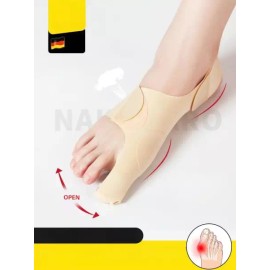 Groundhigh 그라운드하이 무지외반증양말 엄지 발가락 신발 [단품 왼발 세트 강력한 주야 조합] Groundhigh Flatfoot Socks Big Toe Shoes [Single Left Foot Set Strong Day and Night Combination]
