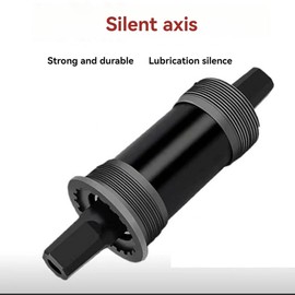 Snblzhef Bottom Bracket Bike Bottom Bracket Road Square High Parts 10B21 Material 68x103MM