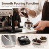 Coffee Bean Dosing Cup Stainless Steel Espresso Measuring Tray for