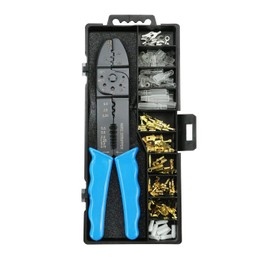 E-Value Crimping Tool Set for Electrical Wiring Tasks ECT-706SET