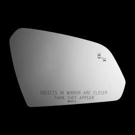 Burco Mirror Glass Replacement Fits 2015-2017 Hyundai Sonata Blind Spot - 5619B