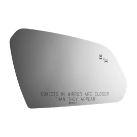 Burco Mirror Glass Replacement Fits 2015-2017 Hyundai Sonata Blind Spot - 5619B