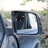 Carbon Fiber Side Door Mirror Visor Molding Trim for Dodge